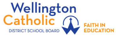 Login - Wellington CDSB